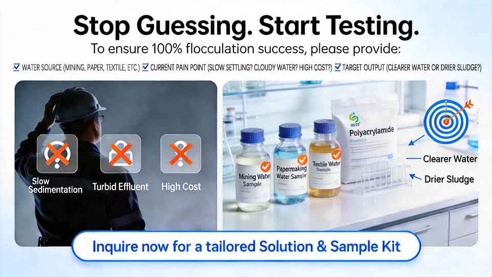 Stop Thinking, Start Testing <unk> Polyacrylamide Turns Every Cent of Flocculation Cost into Clear Returns