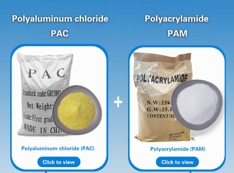 Lɔ̈ɔ̈i ku k&auml; ye Polyacrylamide (PAM) ku Polyaluminum Chloride (PAC) looi n&euml; luɔɔi de pi ye kek looi