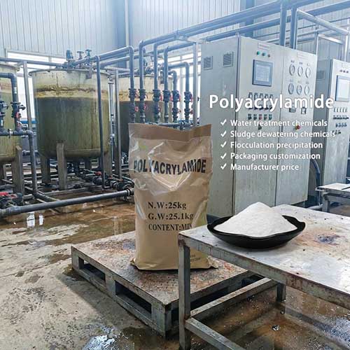 Polyacrylamide luɔɔi n&euml; ceramic wastewater treatment